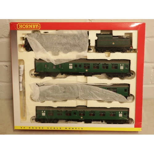 137 - A boxed Hornby 00 Gauge R2599M The Royal Wessex Train Pack