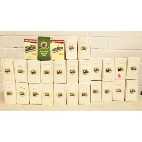 146 - A quantity of Altas Edition boxed Trams
