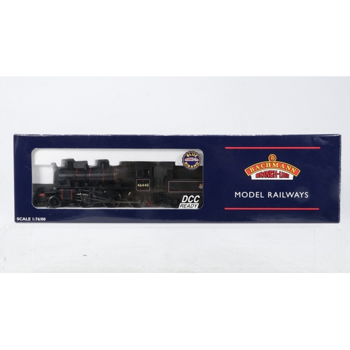 168 - A boxed Bachmann Ivatt Class 2MT 2-6-0 46440 BR Lined Black E/Emblem