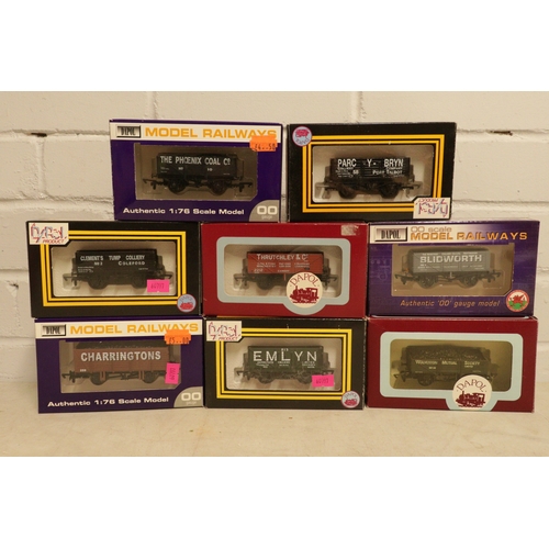 238 - Eight boxed Dapol 00 gauge wagons to include The Phoenix Coal Co, Thurtchley & Co, Parc-Y-Bryn Colli... 