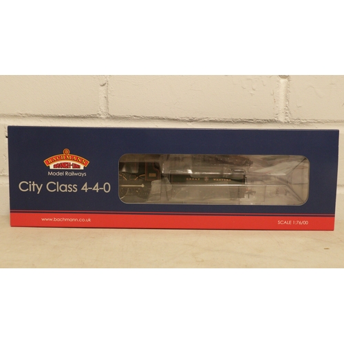 249 - A boxed Bachmann 31-726 City Class 3433 'City of Bath' GWR Garter Crest