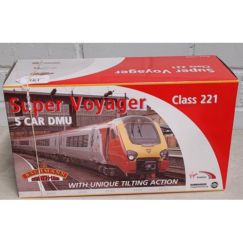 161 - A boxed Bachmann 32-625 Class 221 Virgin Super Voyager (tilting) 5 Car Unit