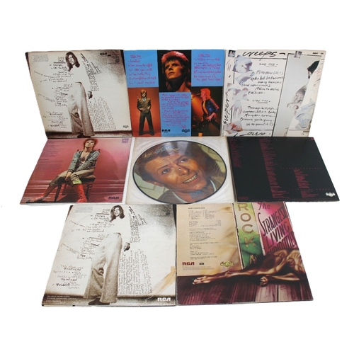 DAVID BOWIE Collection of Vinyl LP Records originals from the 1970s and ...