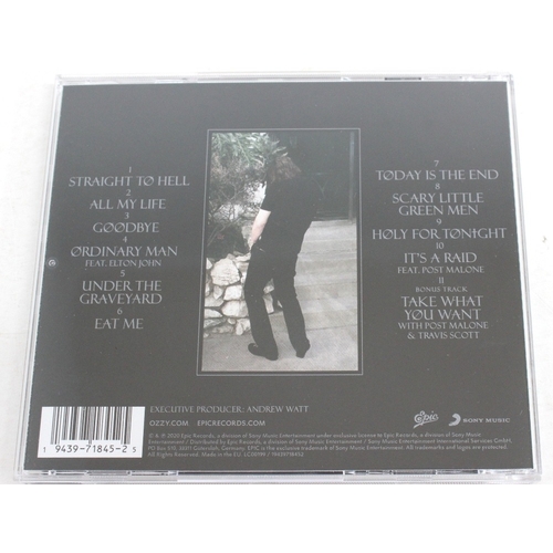 OZZY OSBOURNE - Ordinary Man CD - Sony Music 19439718452 - Signed