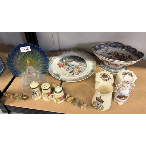 116 - Collection of ceramics etc to include Villeroy & Boch