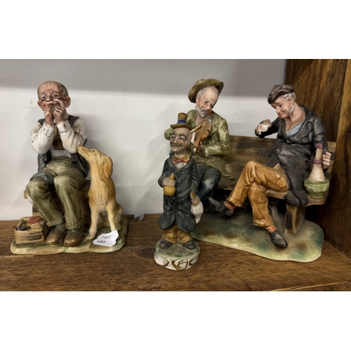 143 - Three Ceramic Figurines