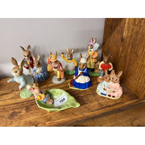 166 - Collection of Royal Doulton Bunnykins figurines etc.