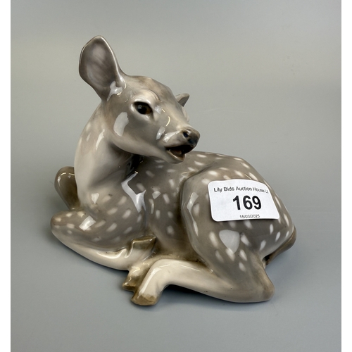 169 - Royal Copenhagen deer figurine 