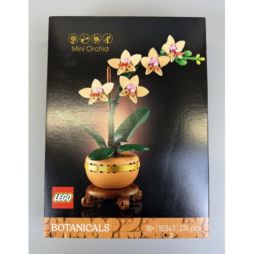 203 - Lego 10343 botanicals mini orchid unopened