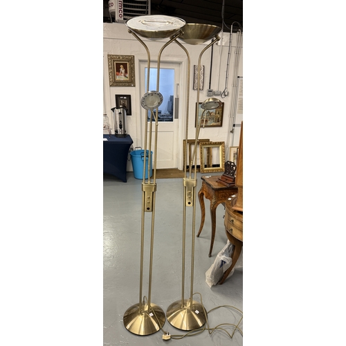 263 - Pair of standard lamps