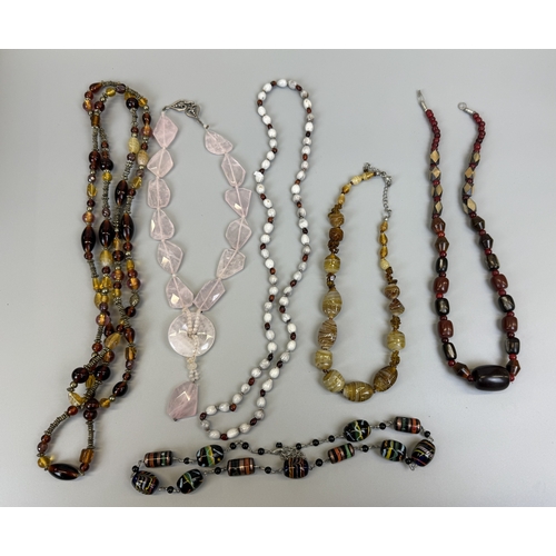 45 - Collection of necklaces