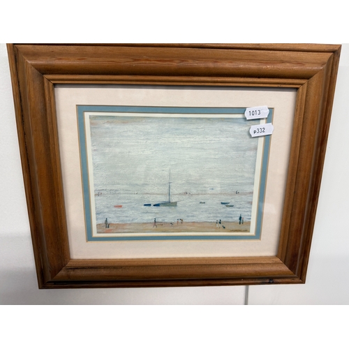 134 - 2 LS Lowry prints