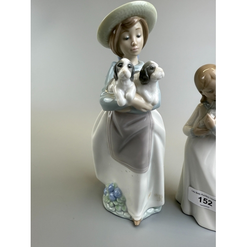 152 - 3 NAO by Lladro figurines