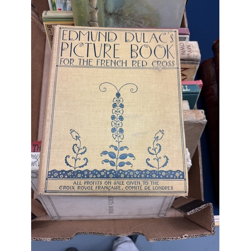 178 - Edmund Dulac's picture books together with a box of similar children's books