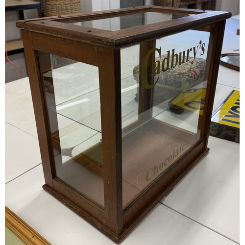 199 - Cadburys Table Top Display Cabinet