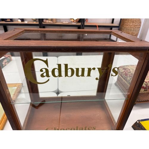 199 - Cadburys Table Top Display Cabinet