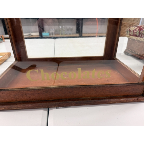 199 - Cadburys Table Top Display Cabinet