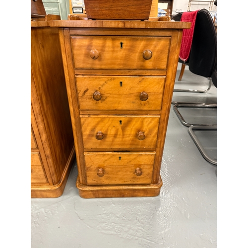 257 - Pair of bedside chests - Approx W 42cm D 42cm H 77cm.