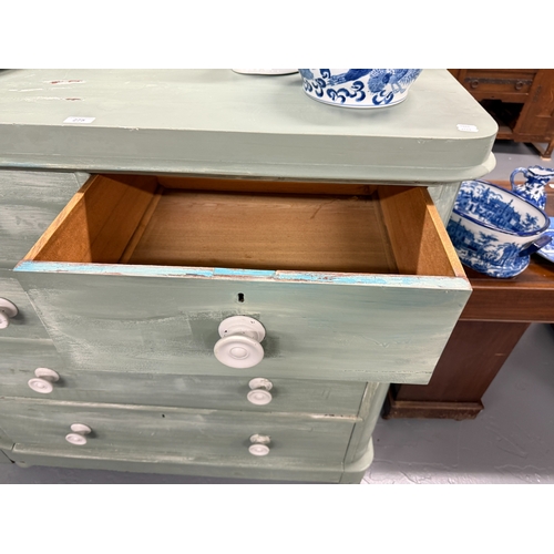 275 - Upcycled chest of 2 over 3 drawers