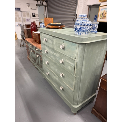 275 - Upcycled chest of 2 over 3 drawers