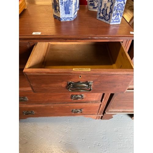 284 - Chest of 2 over 3 drawers - Approx. W107cm H106cm D51cm