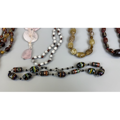 45 - Collection of necklaces