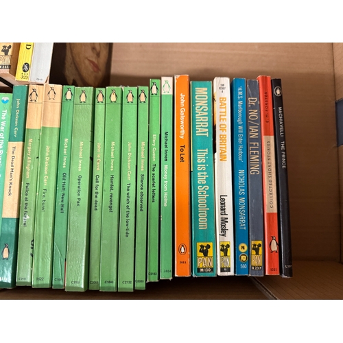 Collection of Vintage Paperbacks Including Penguin Green Titles