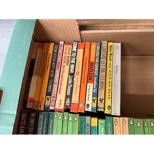 Collection of Vintage Paperbacks Including Penguin Green Titles