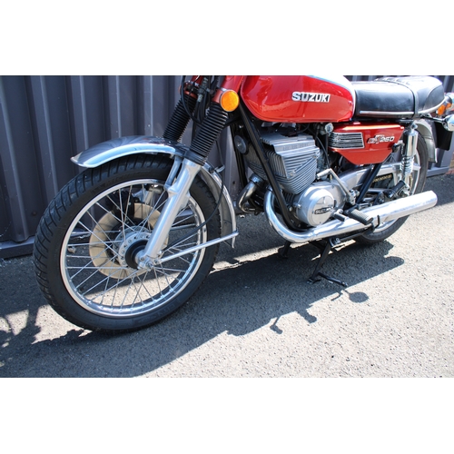 200 - Suzuki Motorcycle GT 250 Ram Air System 1975/76 98% Original, Good Condition in Working Order( Only ... 