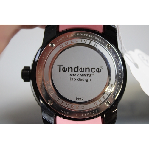 106 - Tendance Gulliver Round Camo Unisex Watch in Working Order