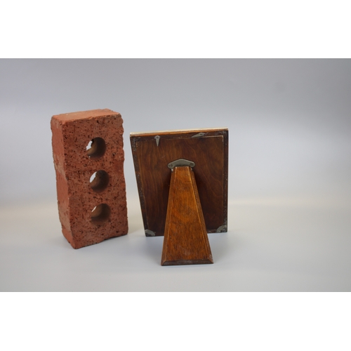 13 - Hallmarked Silver Photo Frame