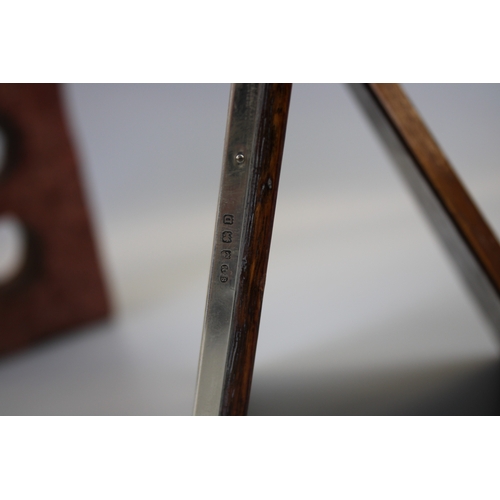 13 - Hallmarked Silver Photo Frame