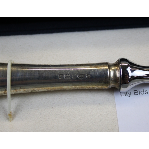 15 - Hallmarked Silver Handled Letter Opener