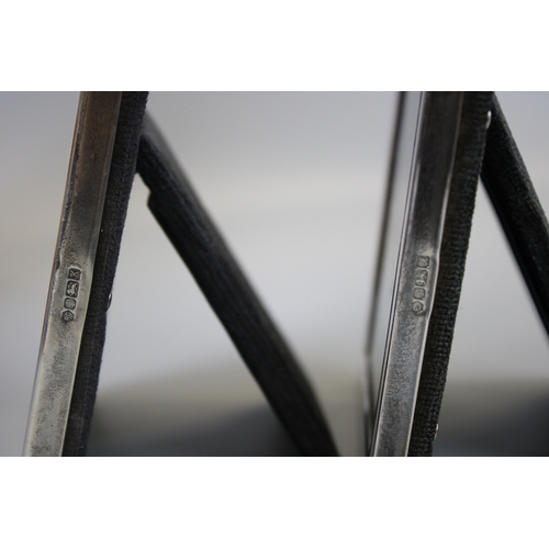 2 - 2 Small Hallmarked Silver Photo Frames