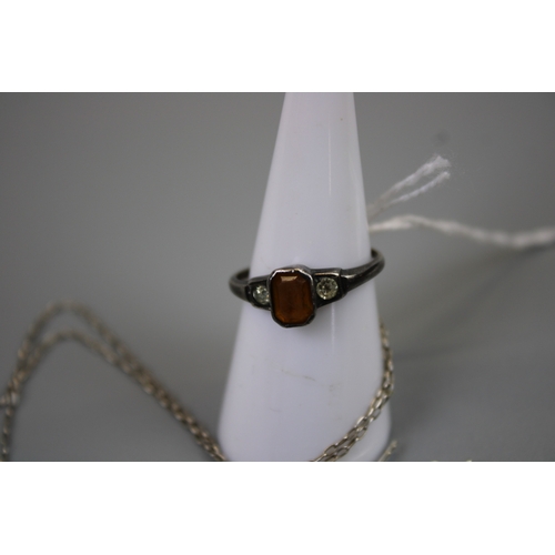 50 - Collection Silver Jewellery to include 9ct gold &frac12; shank ring