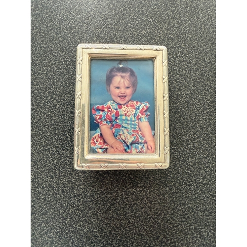 3 - 4 Small Hallmarked Silver Photo Frames