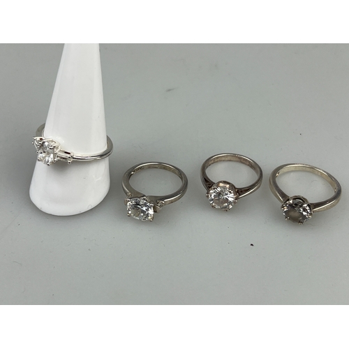 4 Stone Set Rings