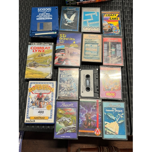 480 - Collection of Tape & Floppy Disc Games