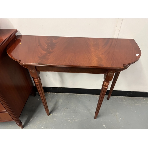 Chest of 4 Drawers Together With Matching Console Table & Chair