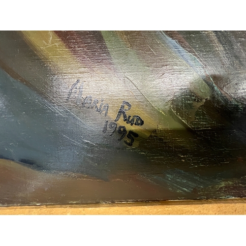 Maria Rud Oil on Linen Painting Titled Bread -No ReserveApprox IS 101 x ...