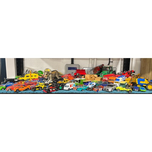 Collection of Toy Vehicles and Toys Etc
