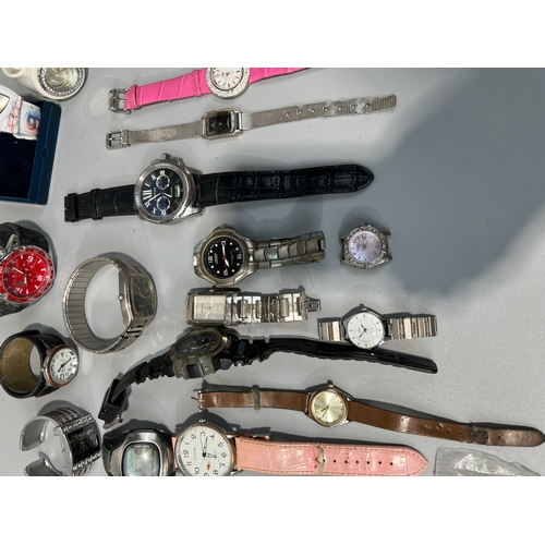 Collection of Watches in Various Conditions.