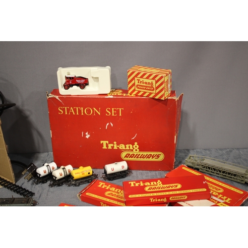 Collection of Tri-ang & Hornby Train Sets to include Power Pack ...