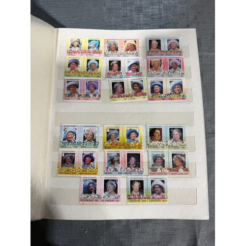 Stamps - Large Stock Book with Excellent Collection Mainly Unmounted ...
