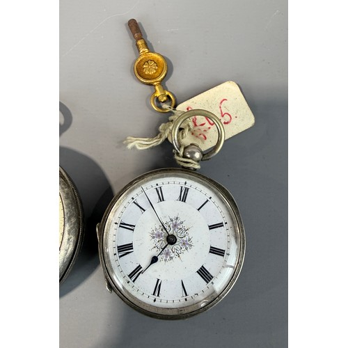20 - Four Hallmarked Silver Pocket Watches