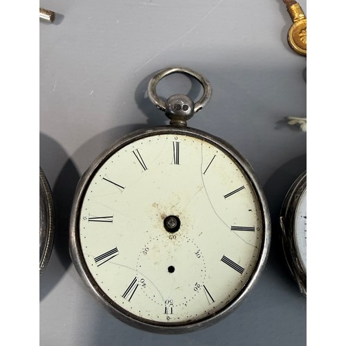 20 - Four Hallmarked Silver Pocket Watches