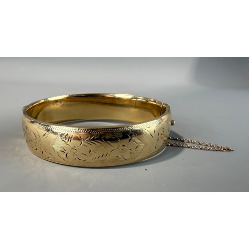 59 - 1/5 9ct gold Metal Core Bracelet