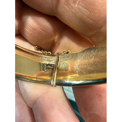 59 - 1/5 9ct gold Metal Core Bracelet