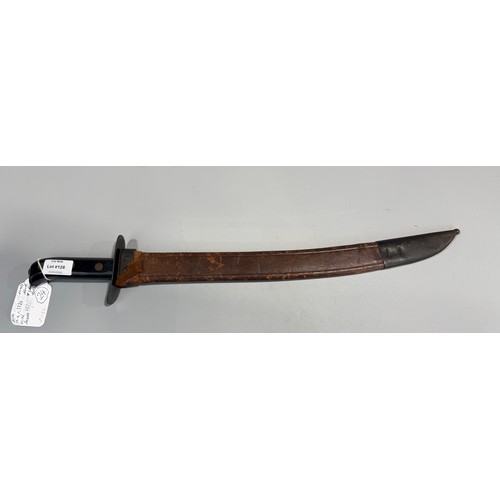 128 - Late 19thC. early 20thC. Dutch 'KLEWANG' short sword, 17¾