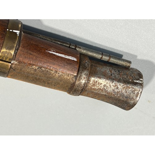 143 - Antique Matchlock Rifle Possibly Indian